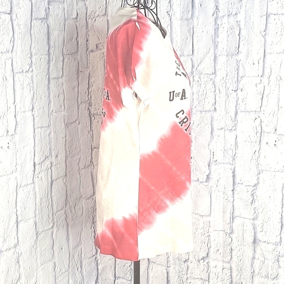 CREATIVE APPAREL Red and Gray‎ Tie Dye Alabama Shirt Medium - Picture 4 of 6